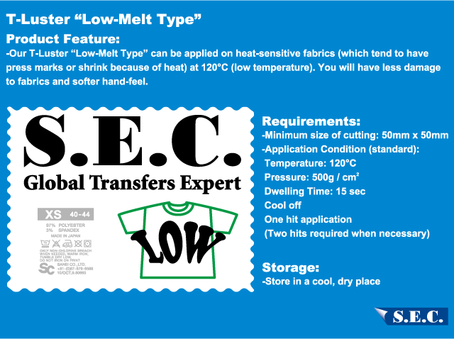 T-Luster Low-Melt Type