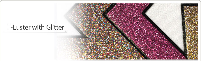 T-Luster with Glitter